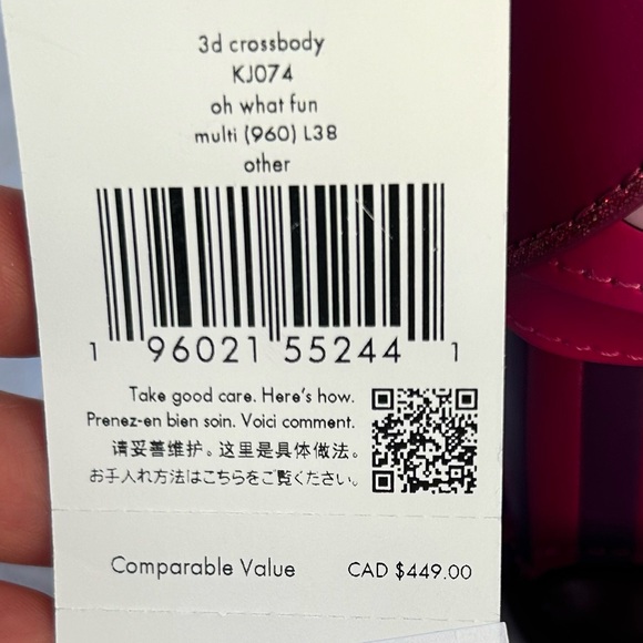 KATE SPADE New York NWT 3D Crossbody BAG - Picture 11 of 11